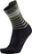 Sidas Run Anatomic Light Crew Running Socks - Unisex  - Black - Dark Grey