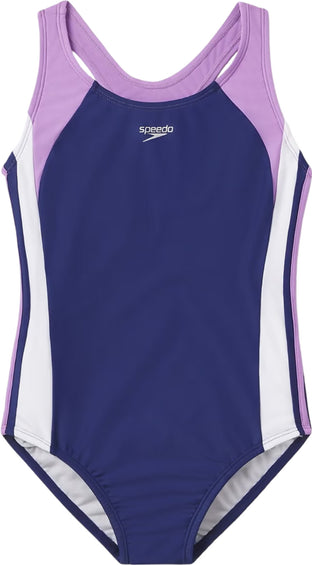 Speedo Infinity Splice One-Piece Swimsuit - Girls