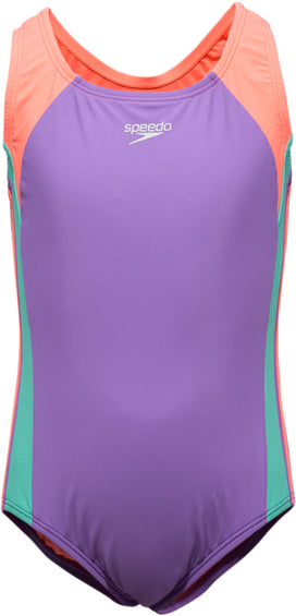 Speedo Infinity Splice One Piece Swimsuit - Girls