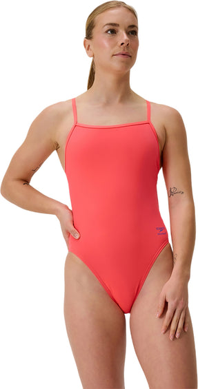 Speedo Club Training Solid V-Back 2.0 Swimsuit - Women's
