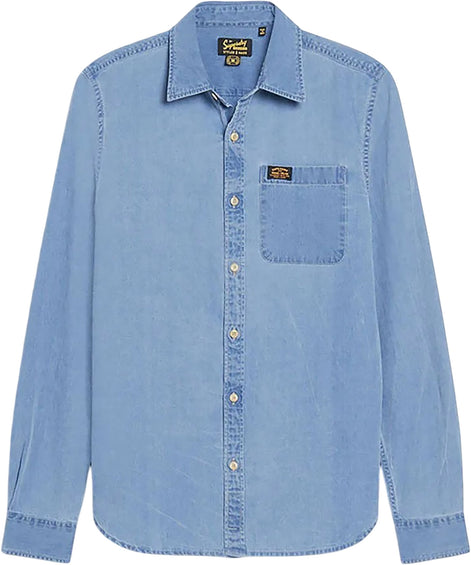 Superdry L/S Denim Shirt - Men's