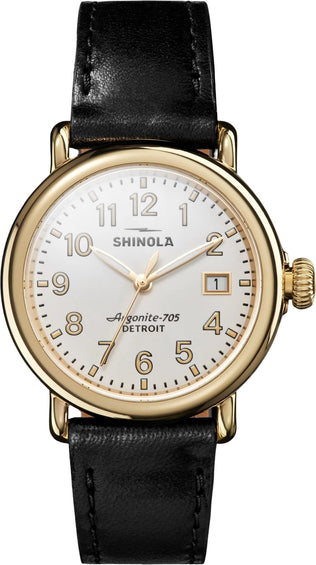 Shinola Runwell Leather Strap Watch 36mm