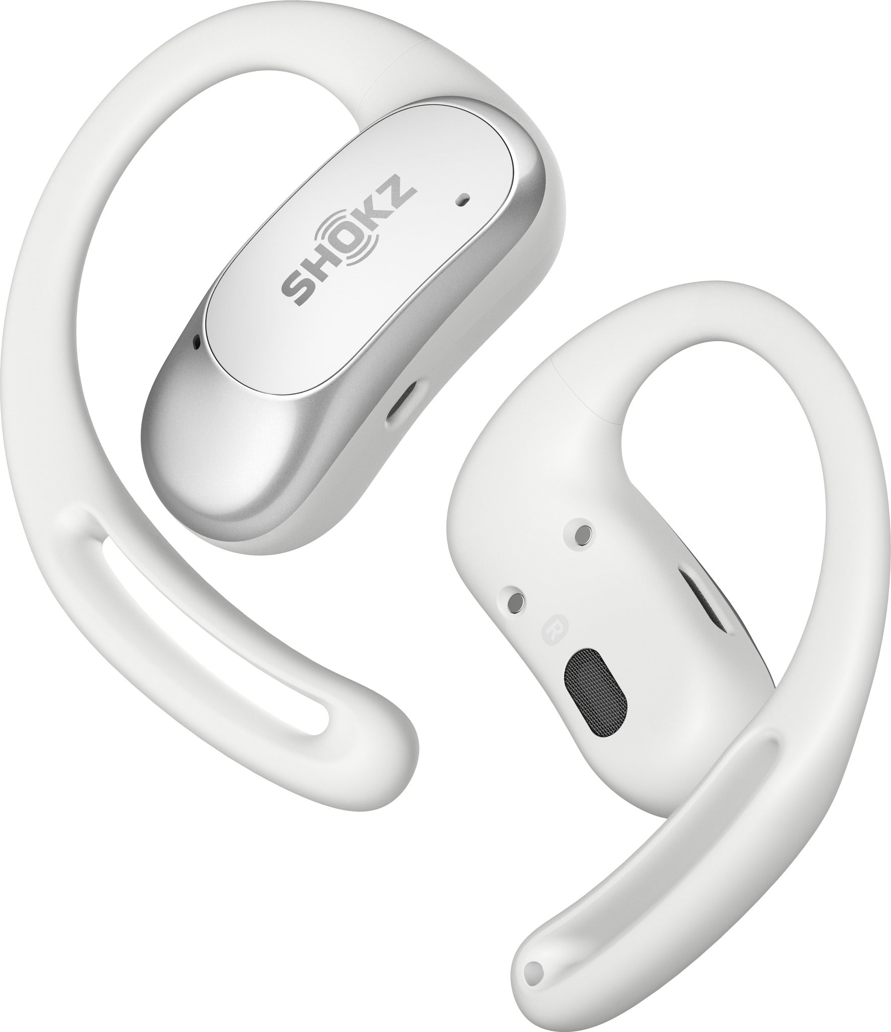 【美品】SHOKZ OPENFIT AIR（白） Shokz OpenFit Air Wireless Headphones in White