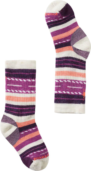 Smartwool Classic Hike Full Cushion Margarita Crew Socks - Kids