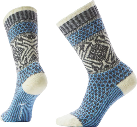 Smartwool Everyday Popcorn Snowflake Pattern Crew Socks - Unisex