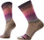 Smartwool Everyday Stitch Stripe Crew Socks - Unisex - Fossil - Purple