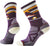 Smartwool Hike Light Cushion Mountain Moon Crew Socks - Women's - Purple Iris