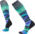 Smartwool Ski Targeted Cushion Compression Print Over The Calf Socks - Women's - Black