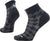 Smartwool Everyday Lifestyle Houndstooth Ankle Socks - Women's - Black