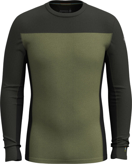 Smartwool Classic Thermal Merino Colorblock Crew Neck Base Layer Top - Men's