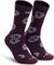 Smartwool Everyday Floral Crew Socks - Women's - Purple Iris