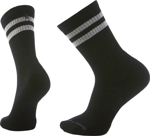 Smartwool Everyday Targeted Cushion Athletic Striped Crew Socks - Unisex