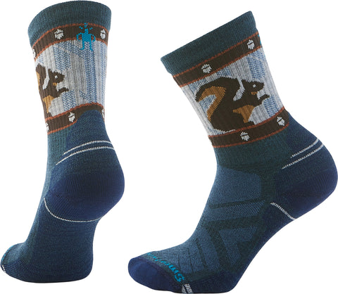 Smartwool Hike Light Cushion Squirrely Crew Socks - Women's