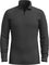 Smartwool Classic Thermal Merino Base Layer 1/4 Zip - Men's - Charcoal Heather
