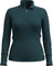 Smartwool Classic Thermal Merino 1/4 Zip Base Layer Top - Women's - Twilight Blue Heather