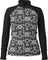 Smartwool Classic Thermal Merino 1/4 Zip Boxed Base Layer Top - Women's  - Black Deco Floral
