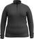 Smartwool Classic Thermal Merino Plus Size 1/4 Zip Base Layer Top - Women's - Charcoal Heather