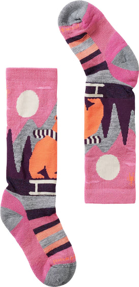 Smartwool Ski Light Cushion Sleigh Bear OTC Socks - Kids