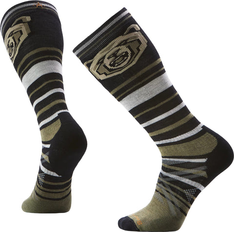 Smartwool Ski Growling Grizzly Full Cushion Over The Calf Socks - Unisex