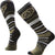 Smartwool Ski Growling Grizzly Full Cushion Over The Calf Socks - Unisex - Black
