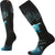 Smartwool Ski Full Cushion Alpine Auroras Over The Calf Socks - Women's - Black
