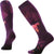 Smartwool Ski Full Cushion Alpine Auroras Over The Calf Socks - Women's - Purple Iris