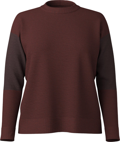 Smartwool Edgewood Colorblock Crew Neck Sweater - Women's