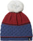 Smartwool Cable Knit Colorblock Pom Beanie - Women's - Nightfall Blue