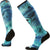 Smartwool Ski Targeted Cushion Topo Treasures Print Over The Calf Socks - Women's - Nightfall Blue
