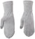 Smartwool Knit Mitt – Unisex - Light Gray Heather