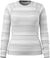 Smartwool Merino 250 Baselayer Crew - Women's - Light Gray Color Shift