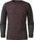 Smartwool Intraknit Thermal Merino Crew Neck Colorblock Base Layer Top - Men's - Mink - Black