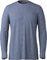 Smartwool Everyday Exploration Merino Long Sleeve Pocket Tee - Men’s - Nightfall Blue Heather