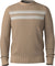 Smartwool Sparwood Stripe Crew Sweater - Men's - Toasted Coconut - Light Gray
