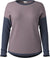 Smartwool Shadow Pine Colorblock Sweater - Women's - Chalk Violet Heather
