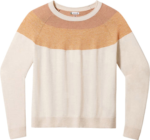 Smartwool Edgewood Colorblock Crew Neck Sweater - Women's