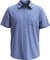 Smartwool Printed Short Sleeve Button Down Shirt - Men's - Nightfall Blue