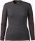 Smartwool Intraknit Merino 200 Crew Shirt - Women's - Charcoal - Mink Stripe