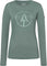 Super.Natural Bubble Tree Long Sleeve T-Shirt - Women's - Balsam Green - Light Jade