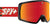 Spy Megalith Ski Goggles - Redline - Happy Ml Rose Red Mirror - Happy Ll Yellow