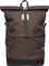 Sandqvist Icon Rolltop Backpack 23L - Brown - Brown - Natural Leather