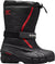 Sorel Flurry Winter Boots - Youth - Black - Bright Red