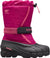 Sorel Flurry Winter Boots - Little Kids - Deep Blush - Tropic Pink