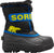Sorel Snow Commander Winter Boots - Little Kids - Toddler - Black - Super Blue