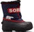 Sorel Snow Commander Winter Boots - Little Kids - Toddler - Nocturnal - Sail Red