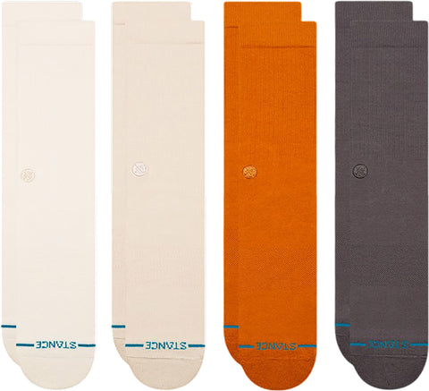 Stance Icon 4 Pack Crew Socks - Unisex