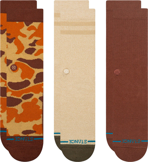 Stance Camo 3 Pack Crew Socks - Unisex