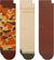 Stance Camo 3 Pack Crew Socks - Unisex - Brown