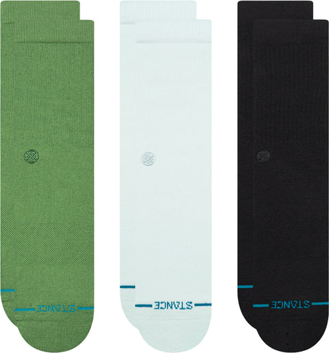 Stance Icon 3 Pack Socks - Men's