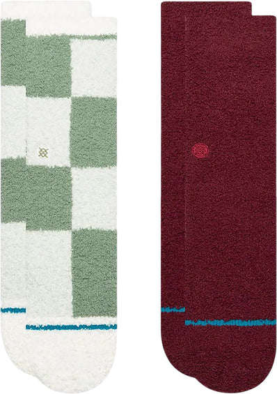 Stance Patchwork Cozy Box Set Crew Socks - Women's